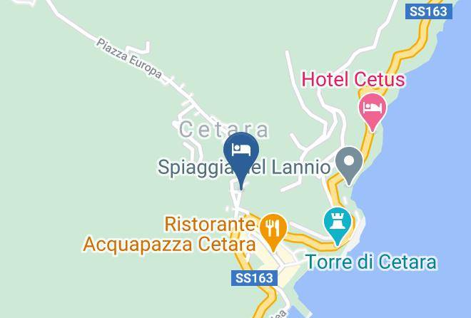 Salerno - Cetara Albergo Diffuso Maps