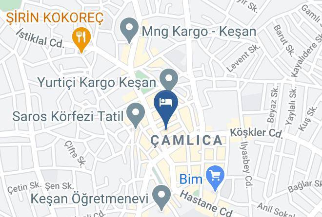 Kesan - Cetin Otel Maps