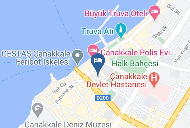 Canakkale Kemalpasa - Hotel Cetinkaya Maps