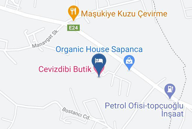 Kartepe - Cevizdibi Butik Hotel Maps