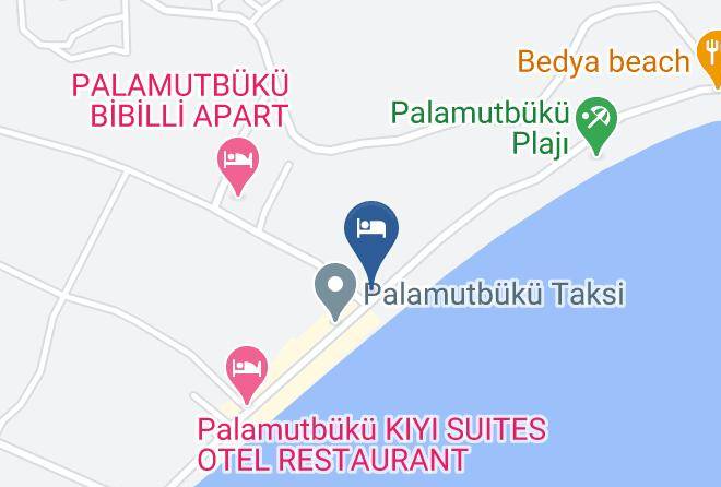 Mugla - Ceylan Otel Restoran Maps