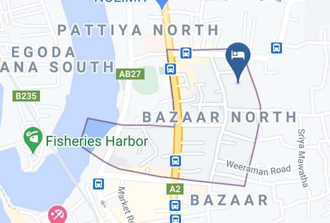 Ceylon 6 Sense Wellness Home Stay Map