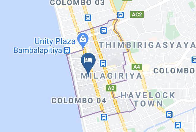 Colombo - Ceylon City Hotel Colombo Maps