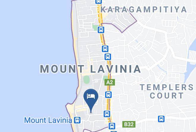 Colombo - Ceylon City Hotel Mt Lavinia Maps
