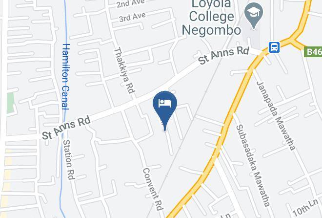 Colombo - Ceylon Pearlwing Resort Maps