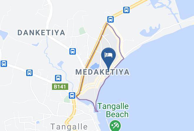 Galle - Ceylon Sea Hotel Maps