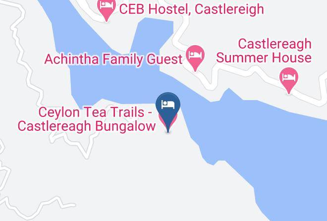 Kandy - Ceylon Tea Trails Castlereagh Bungalow Maps