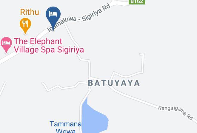 Ceyloni Sigiriya Hotel Map