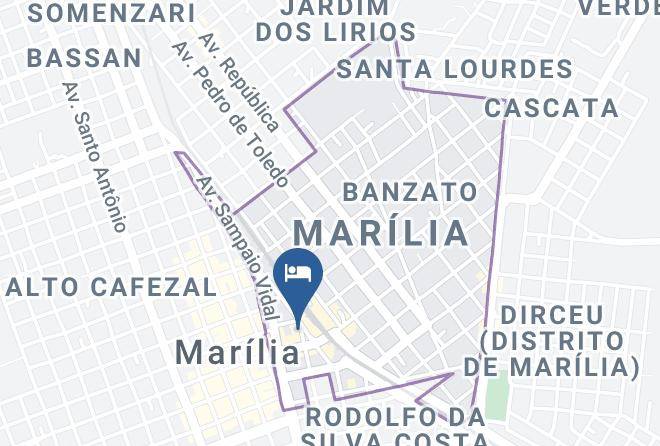 Marilia - Cezar's Hotel Maps