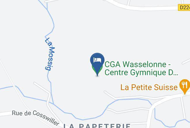 Cga Wasselonne Centre Gymnique D'alsace Map