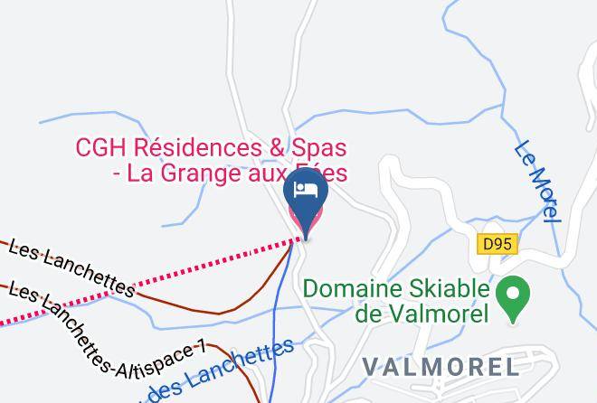 Savoie - Cgh Residences & Spas La Grange Aux Fees Maps