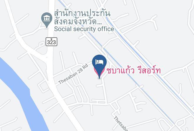 Amphoe Tha Maka - Chaba Kaew Resort Maps