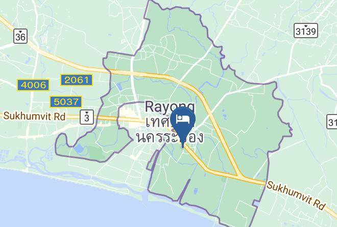 Amphoe Mueang Rayong - Chaba Resort Maps