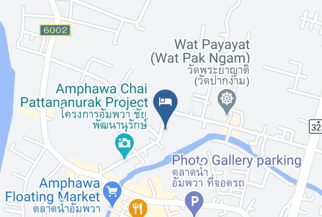 Amphoe Amphawa - Chababaancham Resort Maps