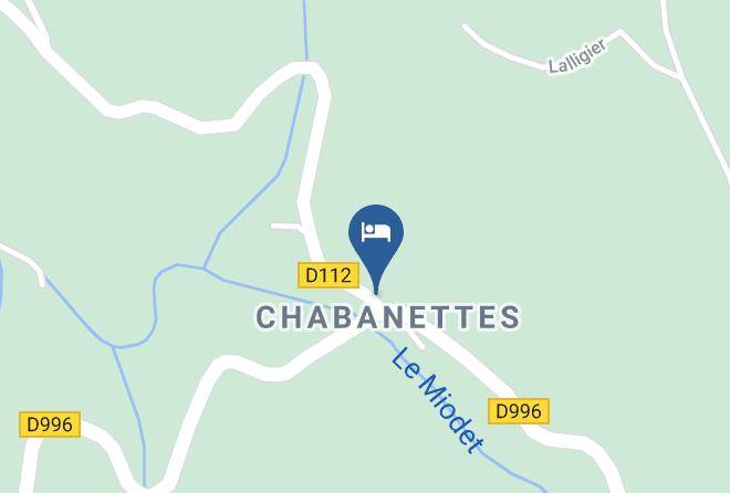 Puy De Dome - Chabanettes Hotel Et Spa Maps