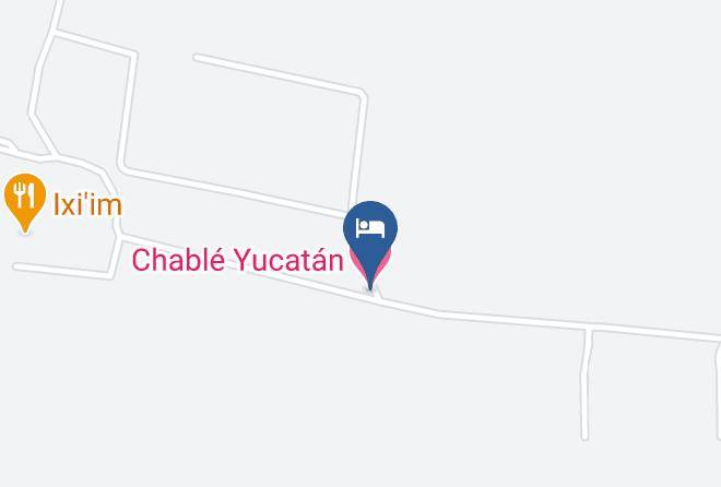 Chochola Municipality - Chable Yucatan Maps