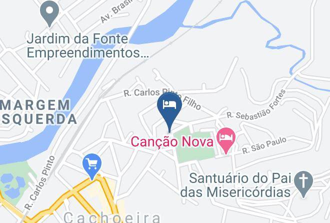 Cachoeira Paulista - Chacara Nossa Senhora Das Dores Maps
