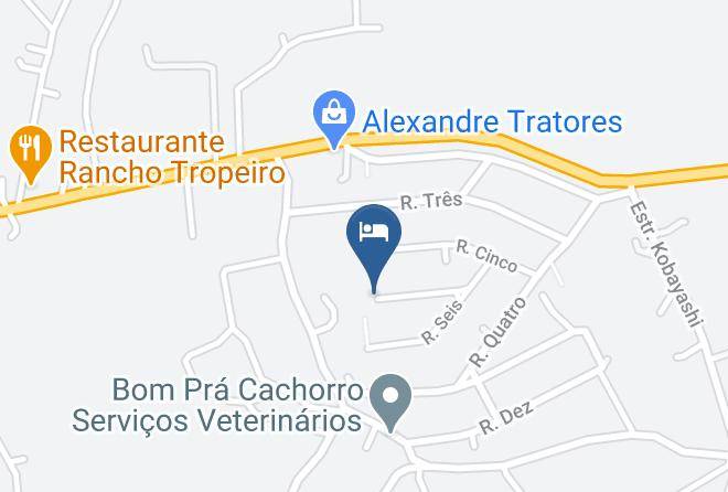 Biritiba Mirim - Chacara Recanto Dos Passaros Maps