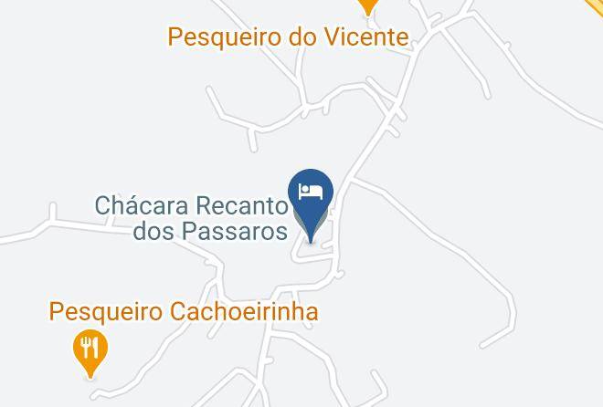 Congonhal - Chacara Recanto Dos Passaros Maps