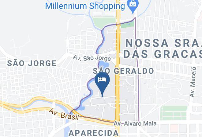 Manaus - Chacara Sagrada Familia Maps