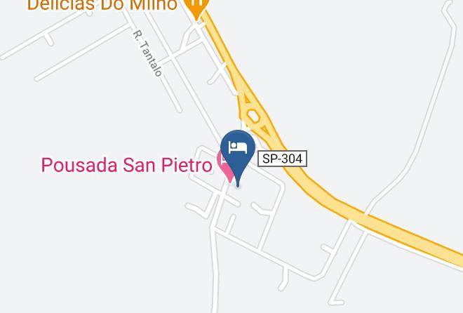 Sao Pedro - Chacara San Pietro Maps