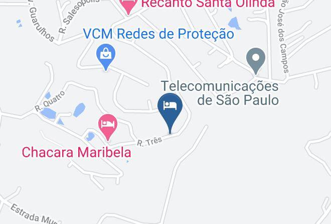 Santa Isabel - Chacara Sombra Do Altissimo Maps