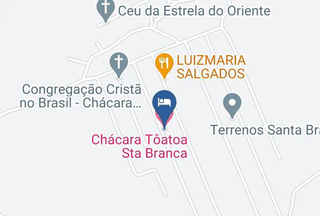 Santa Branca - Chacara Toatoa Sta Branca Maps