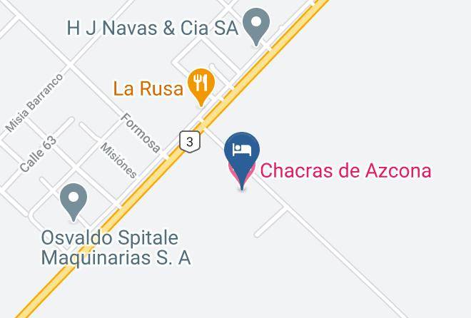Azul - Chacras De Azcona Maps