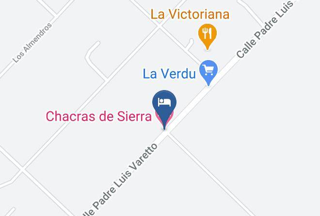 General Pueyrredon Partido - Chacras De Sierra Maps