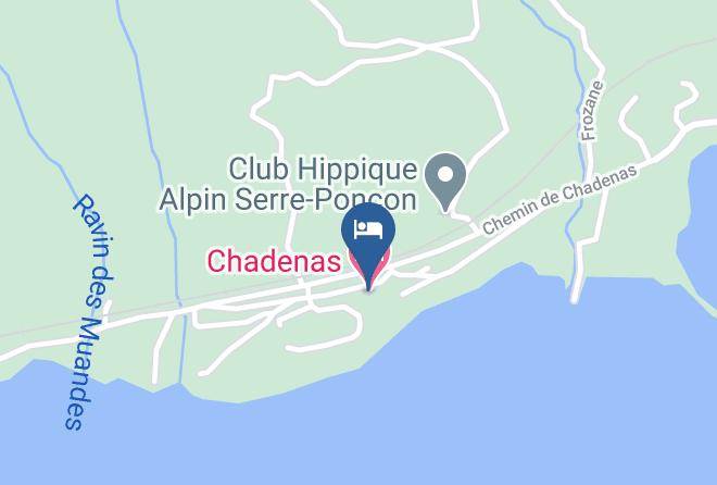 Hautes Alpes - Chadenas Maps