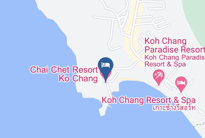 Amphoe Ko Chang - Chai Chet Resort Ko Chang Maps