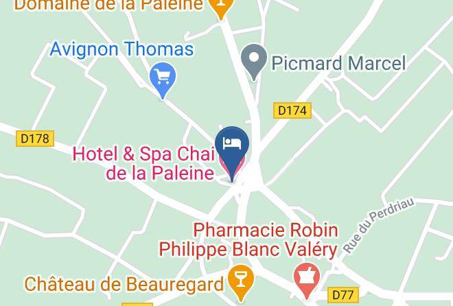 Maine Et Loire - Hotel & Spa Chai De La Paleine Maps