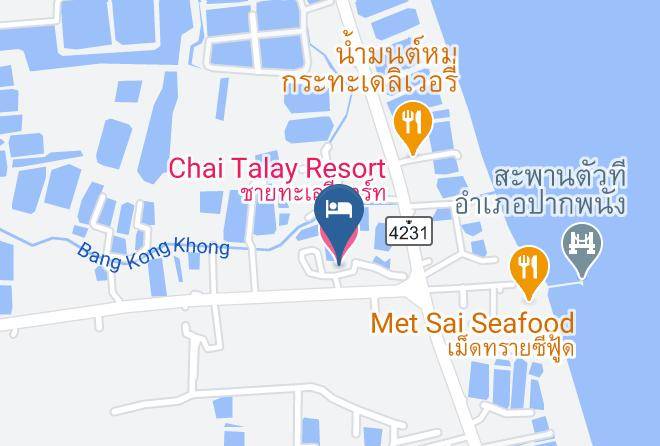 Amphoe Pak Phanang - Chai Talay Resort Maps