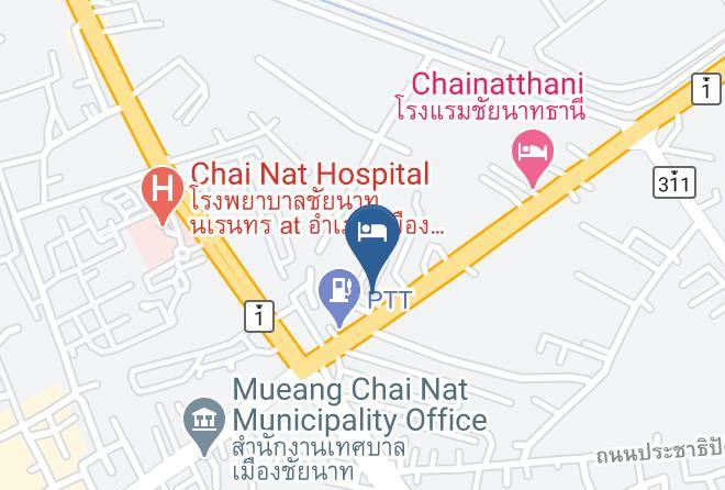 Amphoe Mueang Chai Nat - Chainat Resort Maps