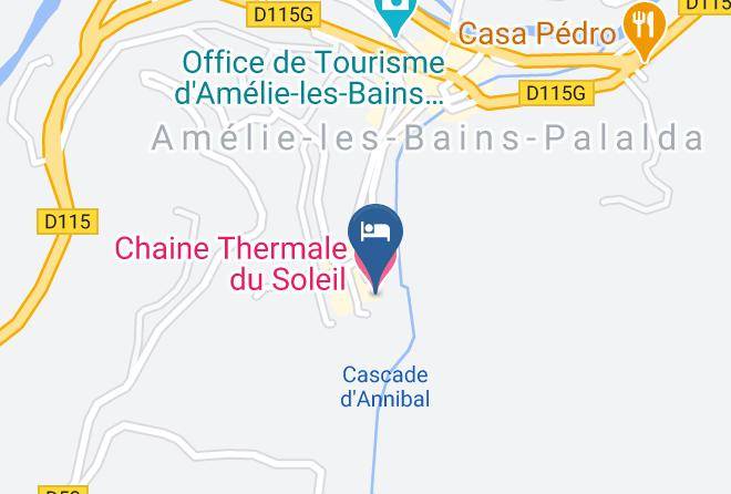 Pyrenees Orientales - Chaine Thermale Du Soleil Maps