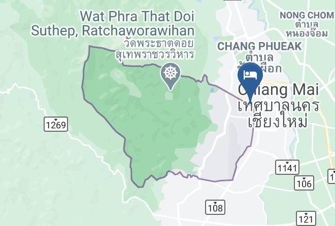 Amphoe Mueang Chiang Mai - Chaing Mai Orchid Hotel Maps