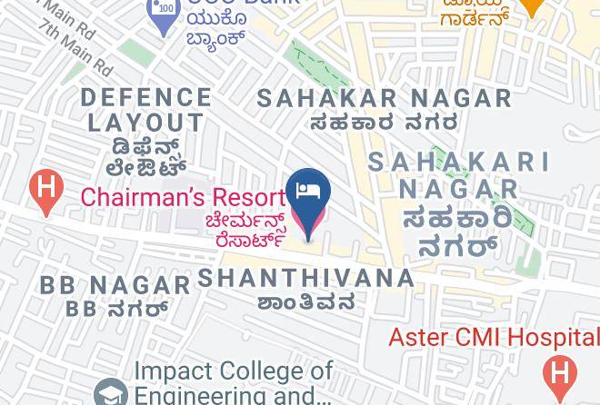 Bengaluru - Chairmans Resort Maps