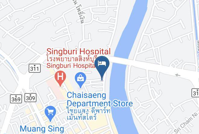 Amphoe Mueang Sing Buri - Chaisaeng Palace Hotel Maps
