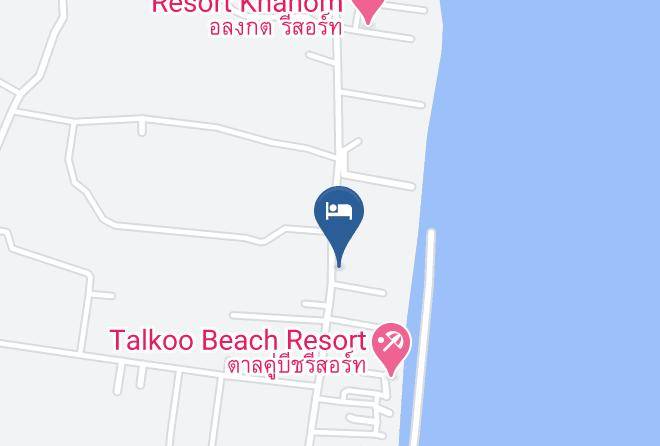 Amphoe Khanom - Chaithalay Khanom Resort Maps