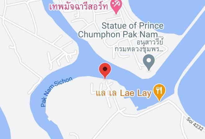 Amphoe Sichon - Chaiyai River Front Hotel Maps