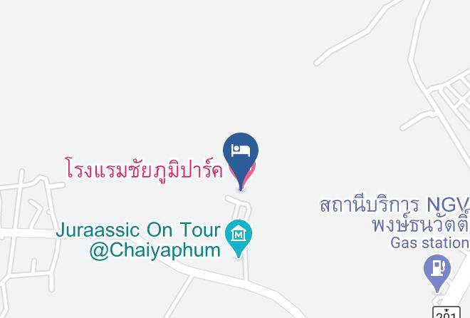 Amphoe Mueang Chaiyaphum - Chaiyaphum Park Center Hotel Maps