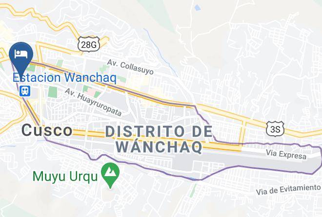 Wanchaq - Chakana Hotel Maps