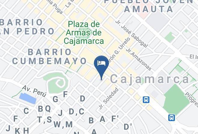 Cajamarca - Chakra Runa Backpackers Cajamarca Maps