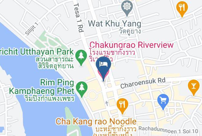 Amphoe Mueang Kamphaeng Phet - Chakungrao Riverview Maps