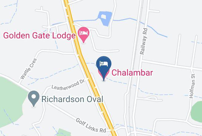 Chalambar Motel Map