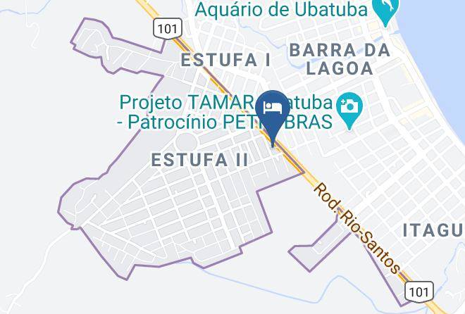 Ubatuba - Chale Aconchego Maps