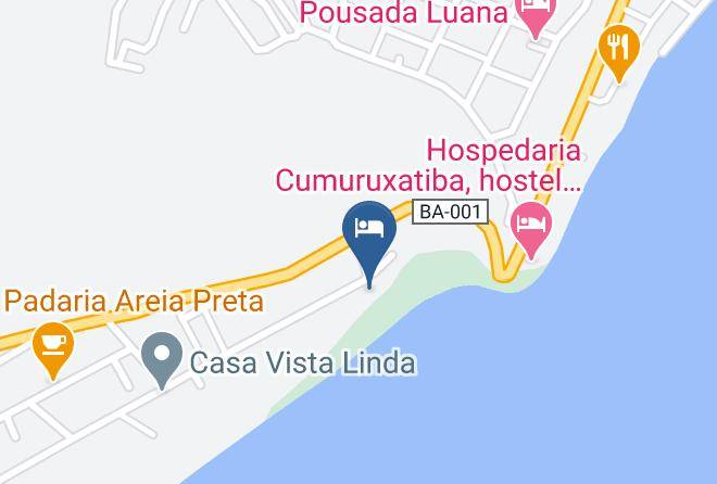 Prado - Chale Azul Pousada Maps