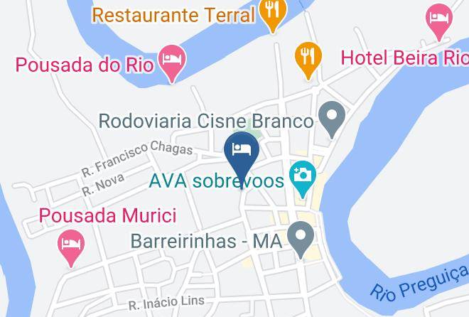 Barreirinhas - Chale Barreirinhas Porto Dos Lencois Maps