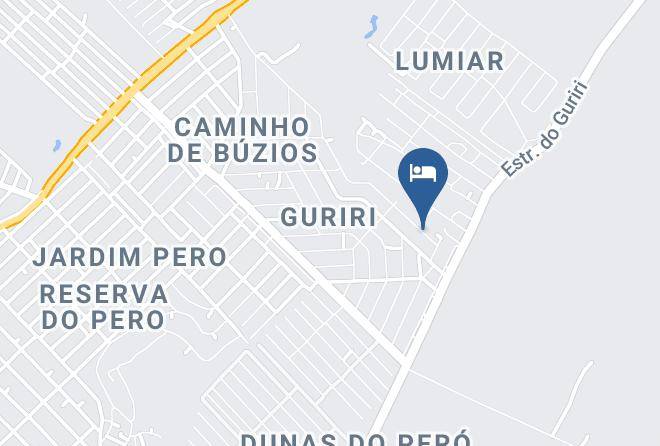 Cabo Frio - Chale Bela Vista Maps