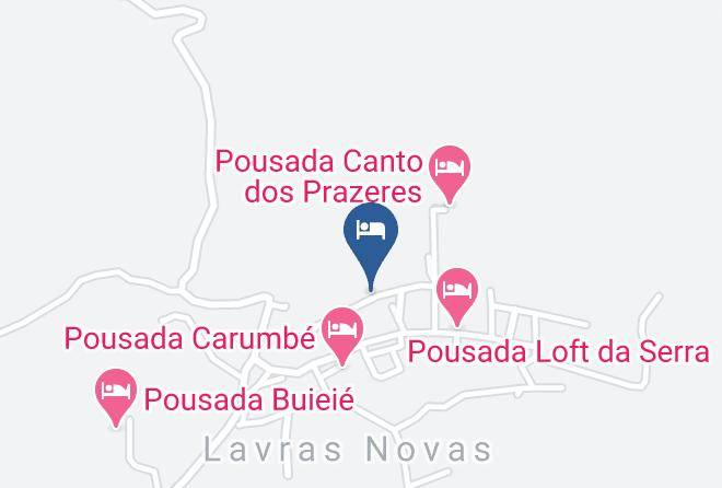 Chale Canto Da Siriema Map